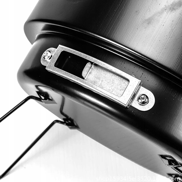 PRZENOŚNY GRILL TURYSTYCZNY WĘGLOWY SKŁADANY 26CM