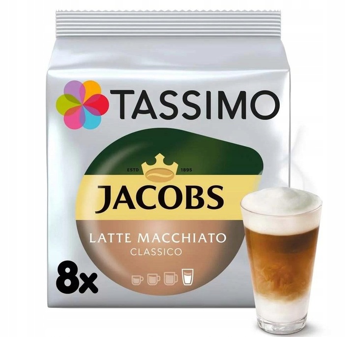Kapsułki TASSIMO Latte Macchiato Classico 3 x 8