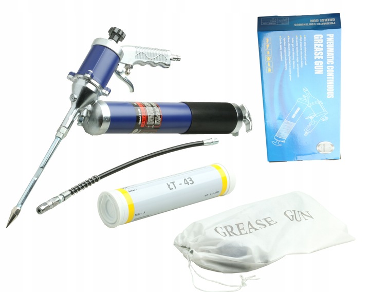 SMAROWNICA TOWOTNICA TAWOTNICA PNEUMATYCZNA 600 ml 1/4 NA KARTUSZE SMAR ŁT