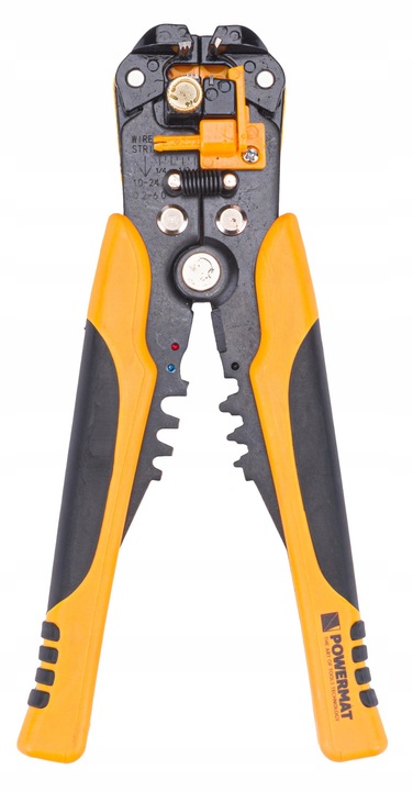 Zaciskarka Do Konektorów 5 Matryc 10-35 mm + Ściągacz do Izolacji 0,2-6 mm