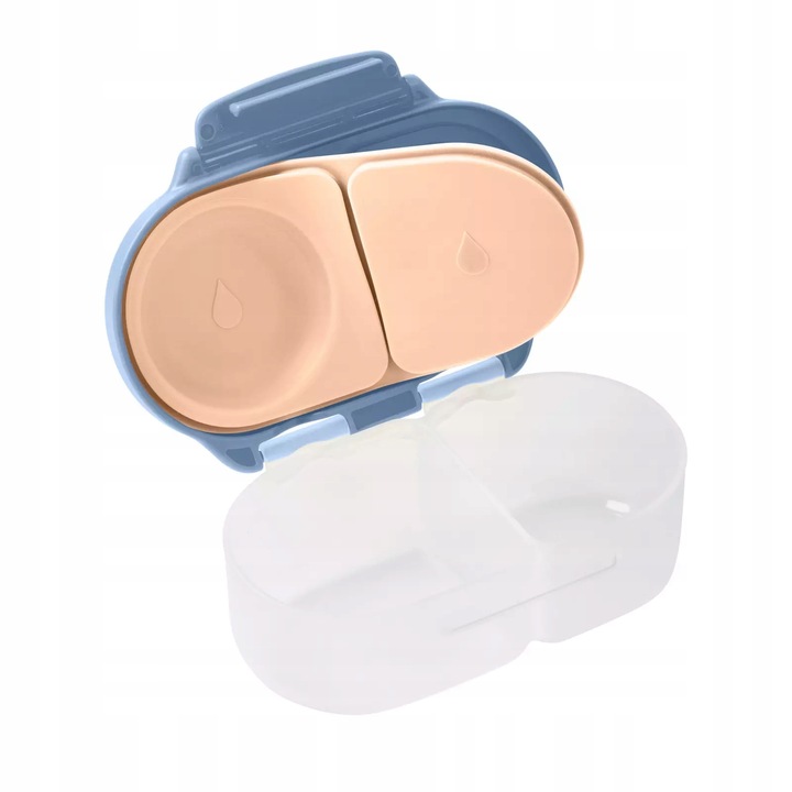 Snackbox Lunchbox MINI Szkolny pojemnik na przekąski Feeling Peachy b.box