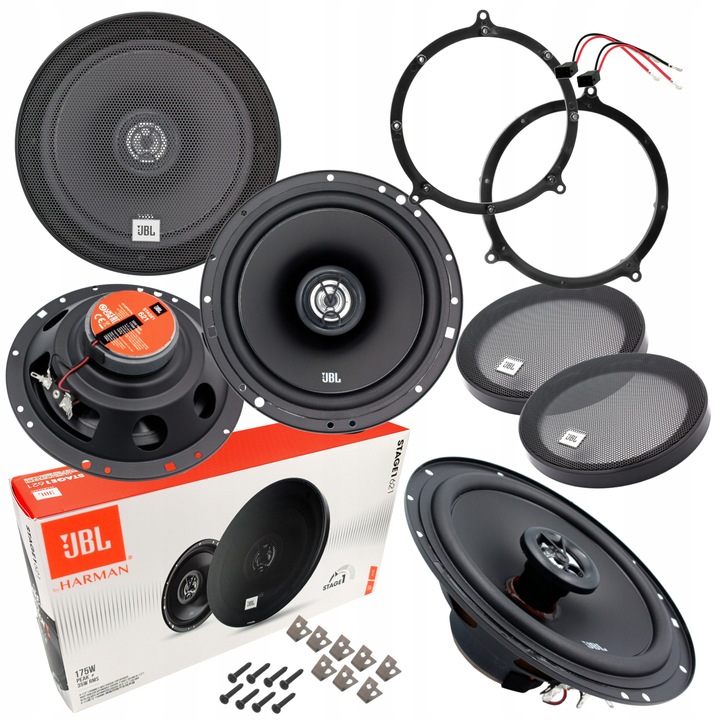 JBL Mocne głośniki samochodowe do AUDI A3 8L A4 B5 TYŁ A6 C5 PRZÓD TYŁ TT