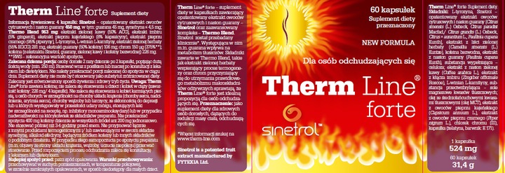 OLIMP THERM LINE FORTE NEW 60caps SPALACZ TŁUSZCZU