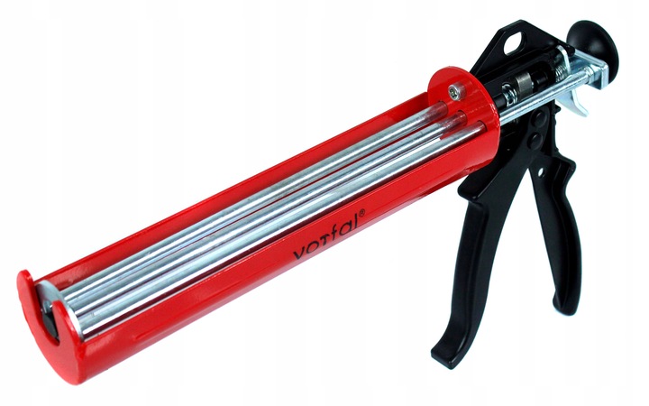 WYCISKACZ PISTOLET DO SILIKONU MAS POTRÓJNY EKSTRA MOCNY KLEJU AKRYLU