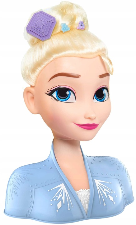GŁOWA DO STYLIZACJI CZESANIA ELZA KRAINA LODU AKC.