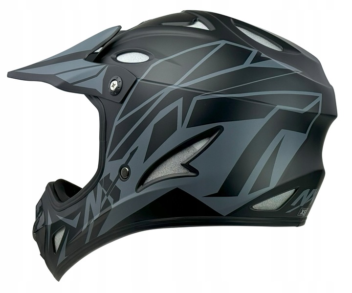 KASK ROWEROWY DOWNHILL NX EXTREME r.L | FREE RIDE|KASK ZJAZDOWY|900g LEKKI