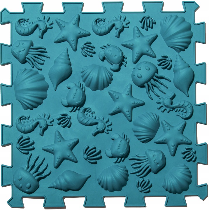 Mata ortopedyczna sensoryczna Ortek MIX 9 puzzle