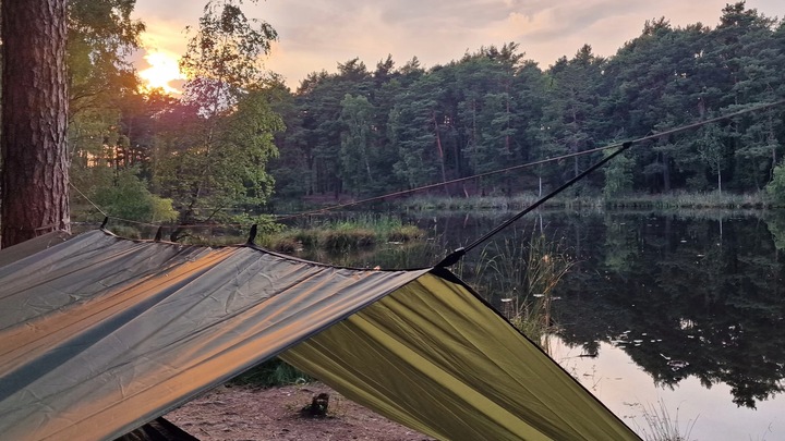 Płachta biwakowa BUSHMEN EASY Tarp 3×3m
