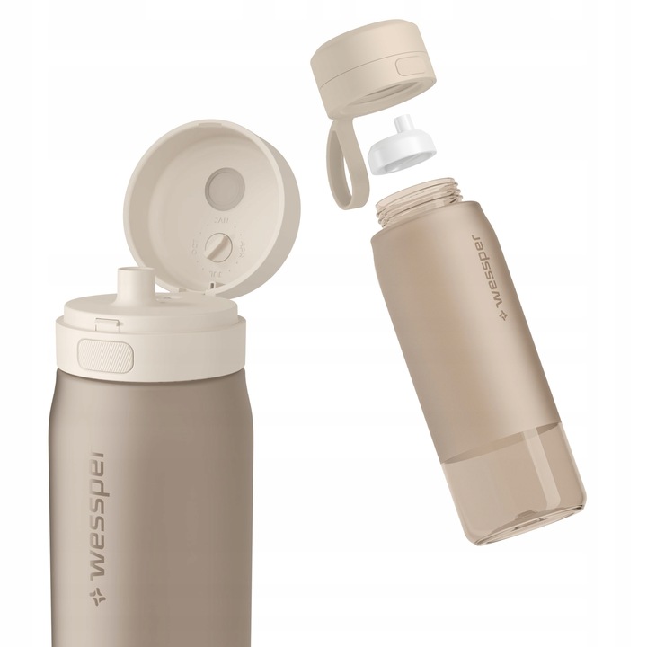 Butelka filtrująca bidon na wodę z filtrem TRITAN BPA FREE WESSPER B2 700ml