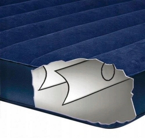 MATERAC DMUCHANY INTEX do SPANIA 2 OSOBOWY 191x137 WELUROWY