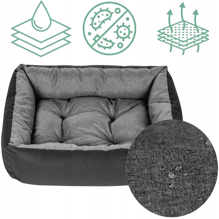 Legowisko dla psa łóżko 120x90 posłanie kojec kanapa solidne wodoodporne