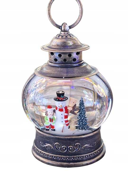 Lampion świąteczny led kula