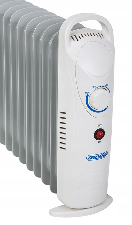 Grzejnik Olejowy Mesko MS 7805 - 9 Żeberek, 1000W, Regulacja Temperatury