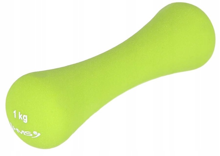 HMS Zestaw Hantli Ciężarków Żeliwnych Pokrytych Neoprenem Do Ćwiczeń 2x1 kg