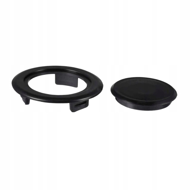 Patio Table Umbrella Hole Ring and Cap Set Umbrella Hole Ring Plug Black