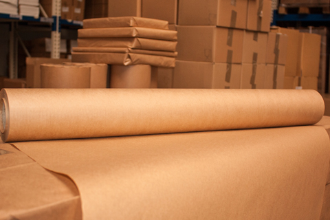 Papier EKO pakowy KRAFT do pakowania prezentów paczek 55cm/50m