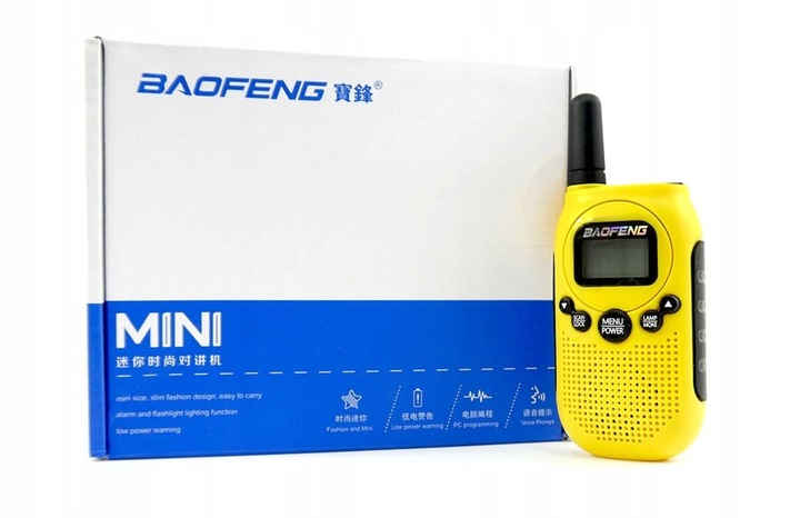 Baofeng BF-T6 Panda Krótkofalówka Walkie-talkie