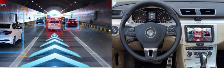 REJESTRATOR JAZDY DO RADIA USB ADAS ANDROID 1280P