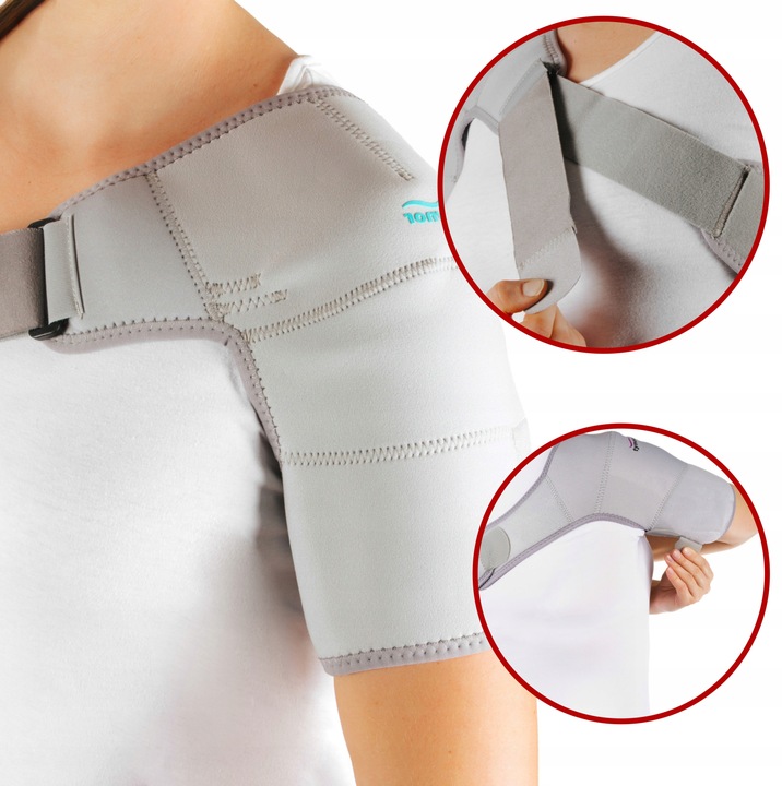 STABILIZATOR STAWU RAMIENNEGO I BARKU NEOPRENOWY ORTEZA NA BARK OPASKA NEO