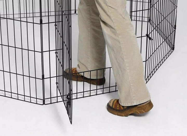 Kojec Klatka Modułowa Dla Psa Kota Królika Wybieg Zagroda Składana 61X61 cm