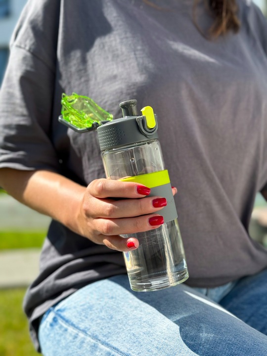 Szklana butelka ze szkła borokrzemowego CASNO 0,5L