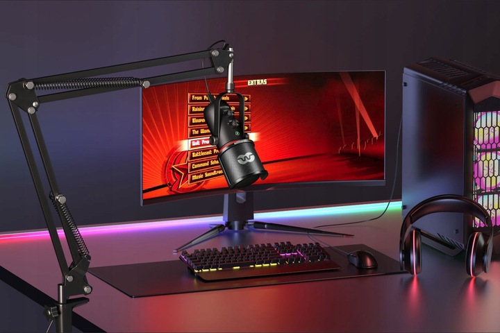 MOZOS MKIT-GX MIKROFON DO KOMPUTERA USB GAMINGOWY POJEMNOŚCIOWY