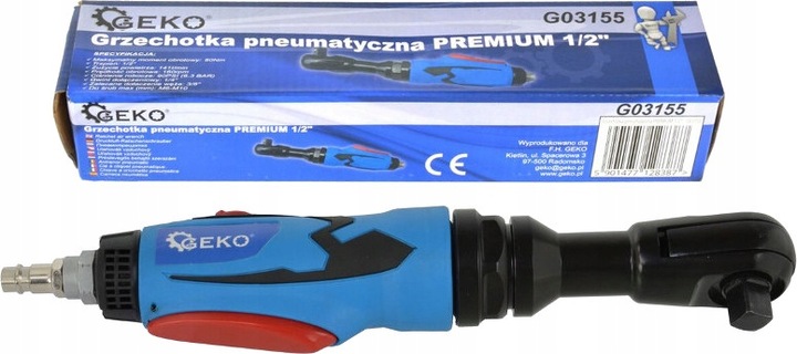 GRZECHOTKA PNEUMATYCZNA 1/2" 160 Nm GEKO