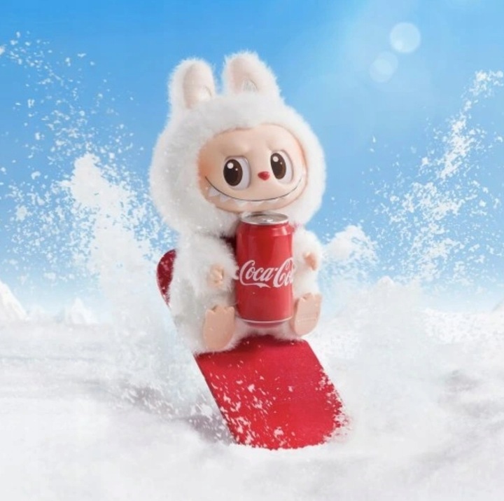 ORYGINALNE Laleczki Pop Mart Labubu The Monsters Coca - Cola Series Brelok