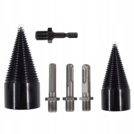 WIERTŁA ŚWIDRY DO ŁUPANIA RĄBANIA DREWNA x2 38-42