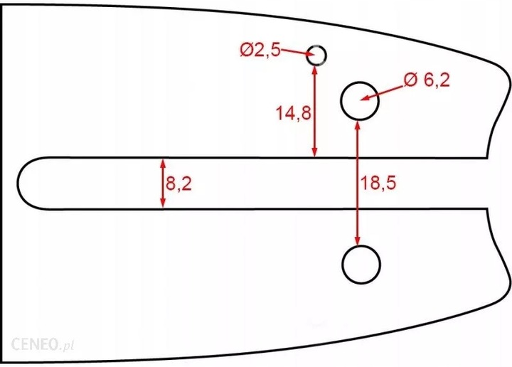 PROWADNICA 14'' 35cm + ŁAŃCUCH DO PIŁY STIHL 50og 3/8 1.3 MS180 MS210 MS230