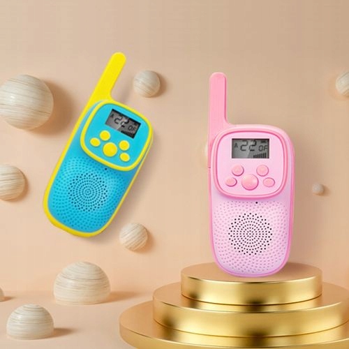 WALKIE TALKIE DLA DZIECI KRÓTKOFALÓWKA ZESTAW 2SZT ŁOKIEĆ DUŻY WYSIĘG 2025