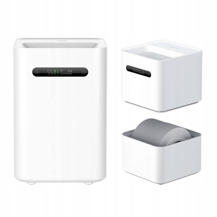 NAWILŻACZ POWIETRZA EWAPORACYJNY SMARTMI WYDAJNY CICHY 34.7 DB 4L WI-F