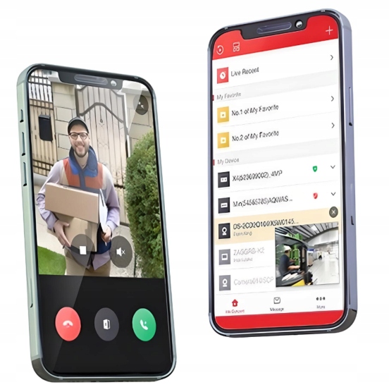 Wideodomofon WiFi HiLook by Hikvision HD-VIS-02 2-żyłowy Aplikacja