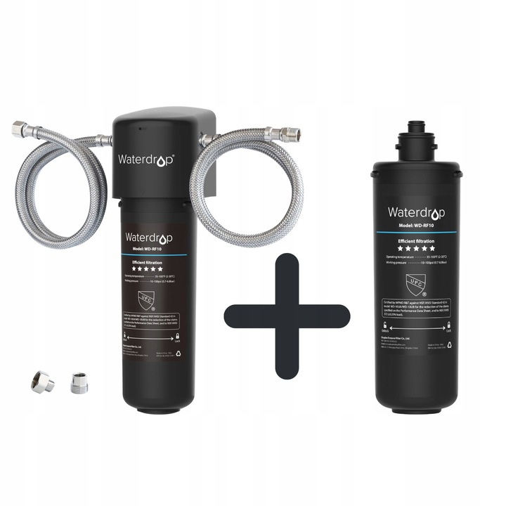 Filtr wody pod zlew Waterdrop 10UA z 1 filtrem wymiennym RF10