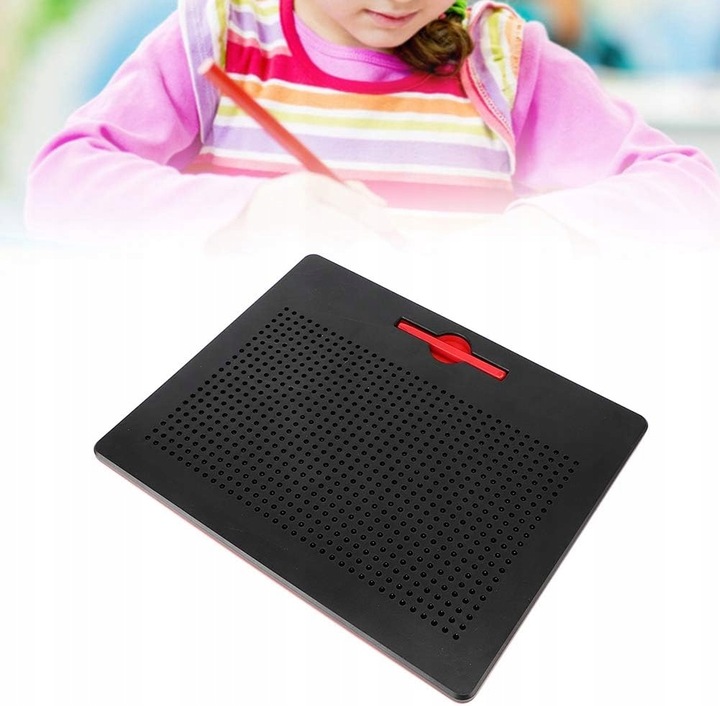 SUPER MAG PAD TABLICA MAGNETYCZNA KREATYWNA KULKI 714 SZTUK + SZABLONY