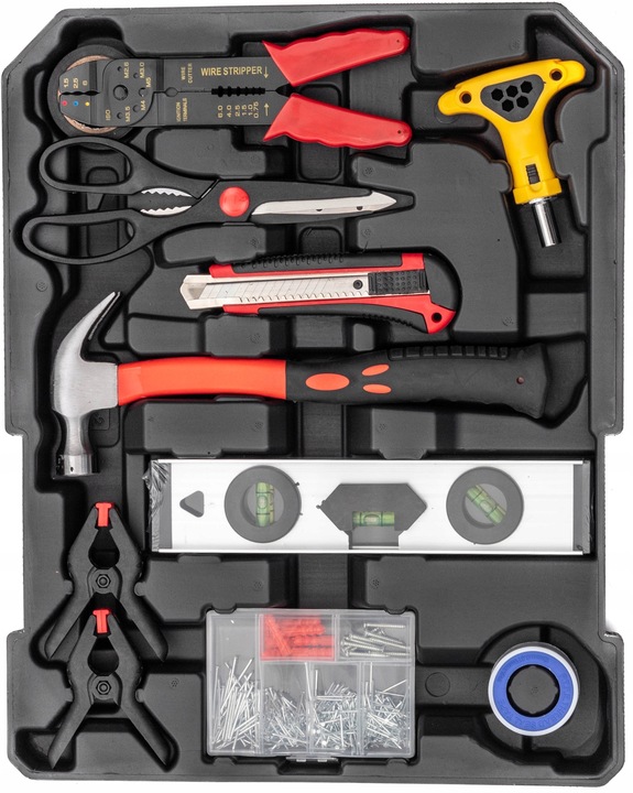 WALIZKA NARZĘDZIOWA ZESTAW NARZĘDZI KLUCZY 1750 ELEMENTÓW SUPER ZESTAW