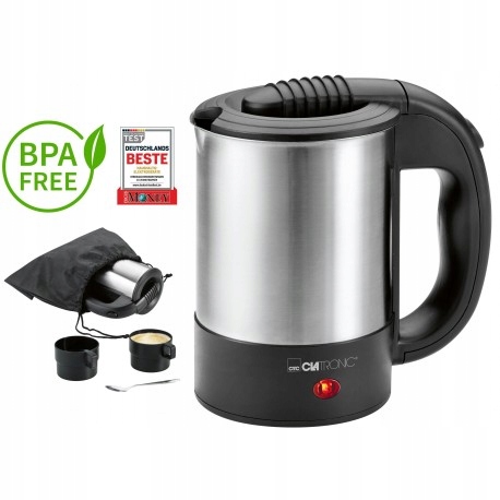 CZAJNIK ELEKTRYCZNY PODRÓŻNY 0,5L BPA FREE CLATRONIC WKR