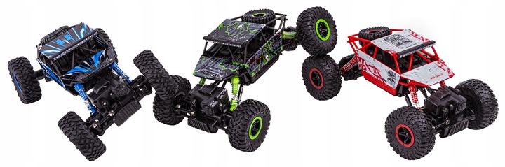 Samochód Auto RC ROCK CRAWLER 2.4 GHz 1:18 Czerwony Zdalnie Strerowany RC
