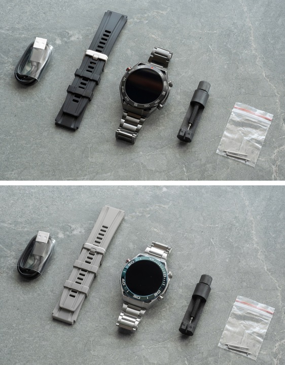 SMARTWATCH ZEGAREK MĘSKI Z EKG POMIAR CUKRU PULS CIŚNIENIE ROZMOWY MENU PL