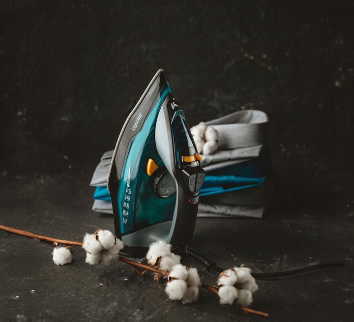 Żelazko PAROWE 3000W Strażak ANTI-CALC ANTI-DRIP Prasowanie w Pionie MOCNE