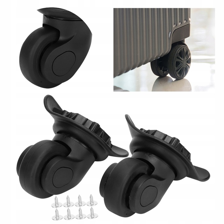 KÓŁKO DO WALIZKI CZĘŚCI WALIZEK TORBA 2SZT.