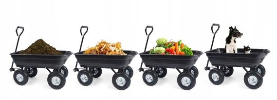 TACZKA WÓZEK OGRODOWY TRANSPORTOWY WYWROTKA