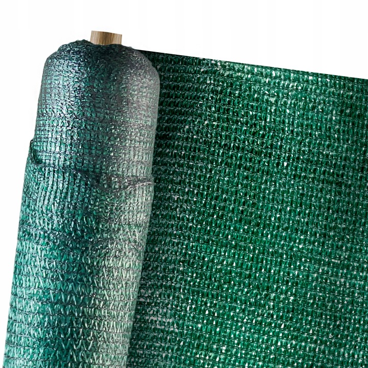 Siatka MASKUJĄCA Cieniująca ZIELONA na OGRODZENIE Płot 90% Osłona 1,5m 25m