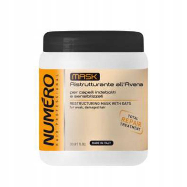 NUMERO restrukturyzująca maska z owsem 1000ml