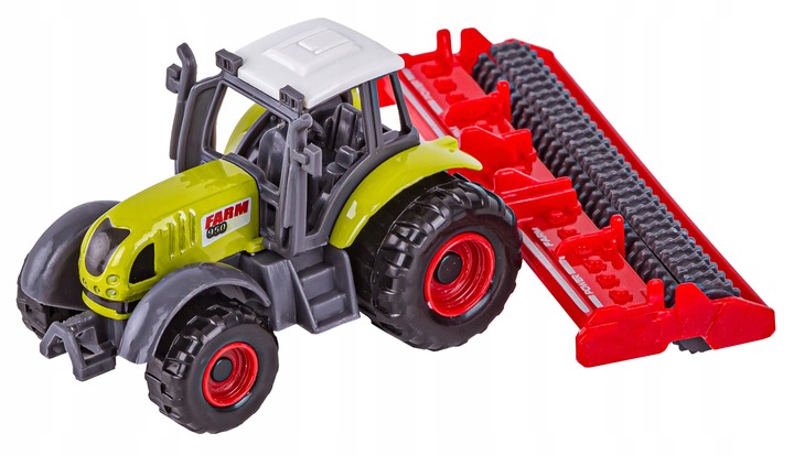 ZESTAW Traktorów TIR FARMA dla Dzieci Kombajn Zwierzęta Pojazdy Rolnicze