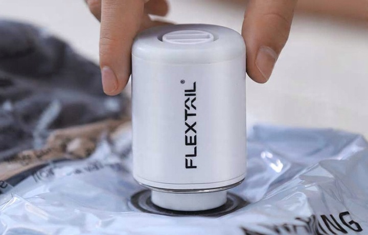 Flextail Lekka Mocna Minimalistyczna Przenośna Pompka 2w1 Tiny Pump 4KPa