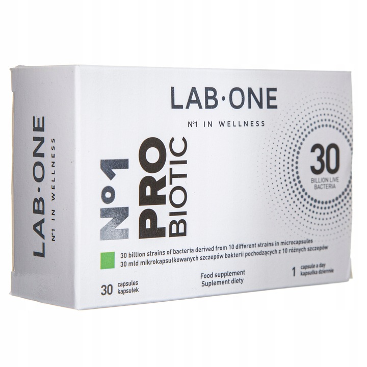 LAB ONE N°1 ProBiotic 30 kapusłek + 10 GRATIS