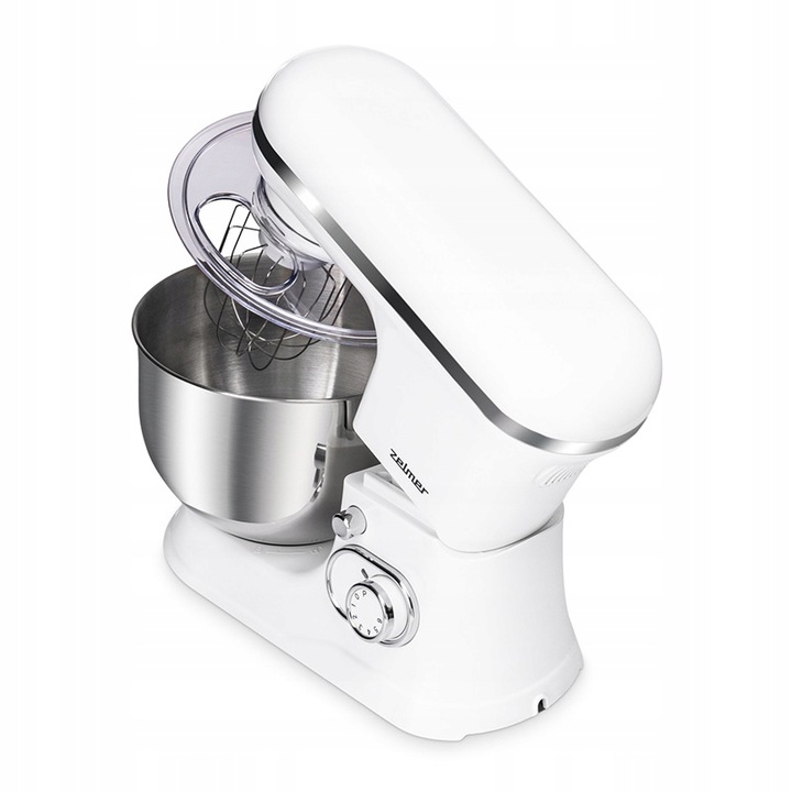 Robot kuchenny planetarny Zelmer ZKR1350 1200W Biały Misa 5L