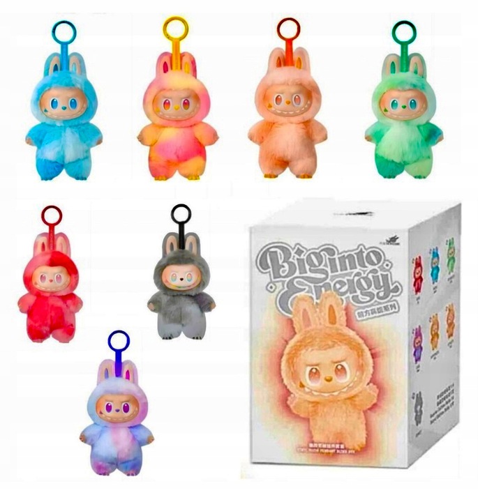 2xLABUBU MASKOTKA PLUSZAK BRELOK BOX NIESPODZIANKA FIGURKA ZABAWKA Monsters