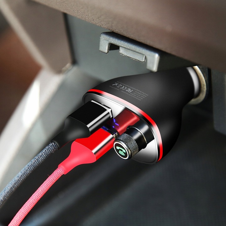 ROCK B300 TRANSMITER FM BLUETOOTH+ŁADOWARKA 2xUSB